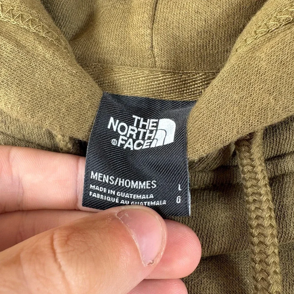 The North Face Mens Graphic Sleeve Pullover Hoodie Brown Large NF0A3X9I